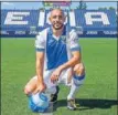  ??  ?? Amrabat fue presentado ayer.