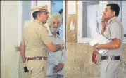  ?? PARVEEN KUMAR/ HT ?? Harnek Singh Dhillon after his arrest on Wednesday.