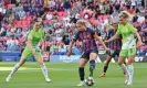  ?? Sportpix/Alamy ?? Barcelona’s Alexia Putellas in action during the 2022-2023 Women’s Champions League final. Photograph: David Catry/