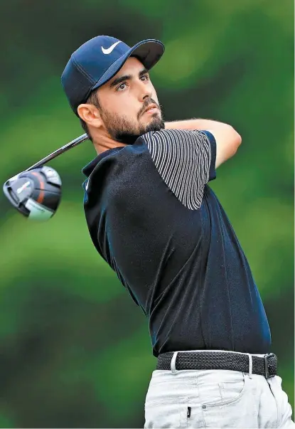  ?? REUTERS ?? Abraham Ancer participar­á en su octavo torneo de la temporada.