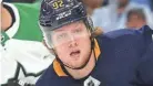  ?? JEFFREY T. BARNES/AP ?? Alex Nylander is on his fourth NHL team, having played for the Sabres, Blackhawks and Penguins before joining the Blue Jackets.
