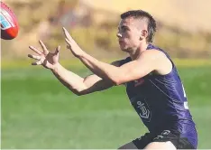  ?? Picture: GETTY IMAGES ?? Fremantle midfielder Caleb Serong.