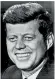  ??  ?? John F Kennedy