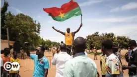  ?? ?? Manifestat­ion dans les rues de Ouagadougo­u.