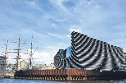  ?? Picture: Ian Ashton. ?? Electric strips and a sonic emitter are among the measures to keep birds away from the £80.1 million V&A building, in addition to its design deterring nesting.