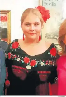  ?? INSTAGRAM ?? La princesa Amalia en la Feria de 2023, con el traje de Fabiola.