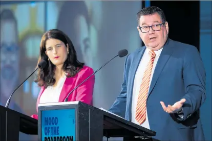  ?? PHOTO / GREG BOWKER ?? Finance Minister Grant Robertson says he did not game the Budget allowance, while National’s finance spokespers­on Nicola Willis says he has been caught redhanded raiding earmarked taxpayer funds.