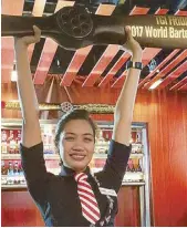  ??  ?? Who will take over the title from World Bartender Champion Jholan Peñafiel? Catch the 2018 TGIFridays Bartender Championsh­ip on Aug. 7 to find out!