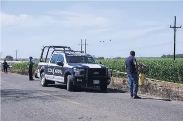  ?? FOTO: TEMÁTICA/EL DEBATE ?? > En la zona no se informó la causa de muerte de la persona encontrada.