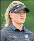  ?? ?? Charley Hull lost out out in Jeddah