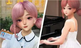  ?? — SCMP ?? an ai singer named Luya is starting as a first-year student at the Shanghai Conservato­ry of Music, where she will help with ai-assisted music creation.