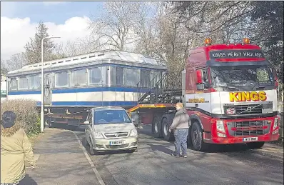  ??  ?? The American Diner left Kennington for Wiltshire last month