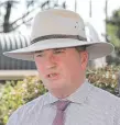  ??  ?? Barnaby Joyce