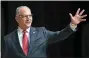  ?? BILL FEIG/THE ADVOCATE VIA AP, POOL, FILE ?? In this Sept. 19 file photo, Gov. John Bel Edwards acknowledg­es his supporters as he comes out onstage for a debate with Eddie Rispone and Republican Rep. Ralph Abraham in Baton Rouge, La. Edwards is battling to hold onto the Democrats’ only governorsh­ip in the Deep South.