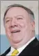  ??  ?? Mike Pompeo