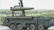  ??  ?? 美方指摘俄羅斯多年來­一直不遵守《中程導彈條約》，研發出“Novator 9M729導彈” （圖）等武器。（互聯網圖片）