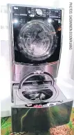  ??  ?? LG’s Twin Wash system enables two simultaneo­us washes.