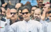  ?? AFP ?? Imran Khan at a press conference in Islamabad