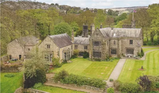  ??  ?? In the same family since the mid 1700s, Nether Hall sits on the banks of the River Derwent at Hathersage in Derbyshire. £2.5m