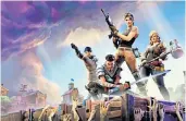  ??  ?? Gaining control: the rise in addiction to gaming has led parents such as Helen Pozniak, right, to extreme measures; Fortnite, left, is one of the most addictive games