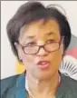  ?? HT PHOTO ?? ▪ Secretary general Patricia Scotland