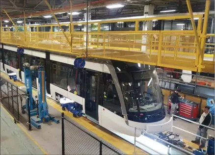  ?? THE CANADIAN PRESS FILE PHOTO ?? Losing out on a Siemens deal would weaken Bombardier’s rail unit, its biggest business, against industry leader CRRC Corp.of China.