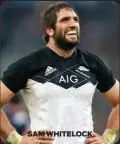  ??  ?? SAM WHITELOCK