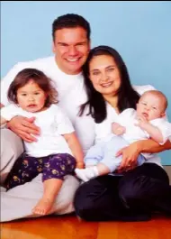  ??  ?? Family man: from left, Jones’ 1994 wedding; a family portrait from 2001; with daughter Tiare Maina after announcing his retirement; with youngest child Levi; inset, Jones in 1988.