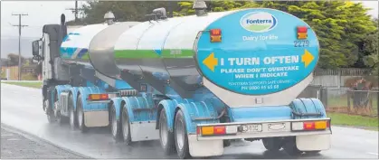  ??  ?? Fonterra has long pushed back against the requiremen­t that it take all milk offered to it.