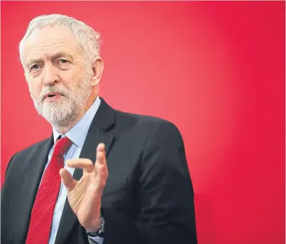  ?? Picture: Getty. ?? Labour leader Jeremy Corbyn has been accused of siding with anti-Semites.