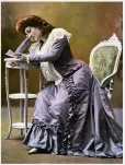  ??  ?? Drama and colour: mezzo-soprano Jeanne Marie de L’isle in Werther in Paris, 1903