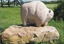  ?? FILE IMAGE ?? After rejecting the purchase for the Canalta Centre, city council has approved a recommenda­tion from the city’s public art committee to buy a bison statue to be displayed at Police Point Park.