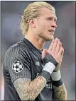  ??  ?? FINAL APOLOGY: Karius