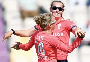  ??  ?? School’s out: Sophie Ecclestone is Down Under with England