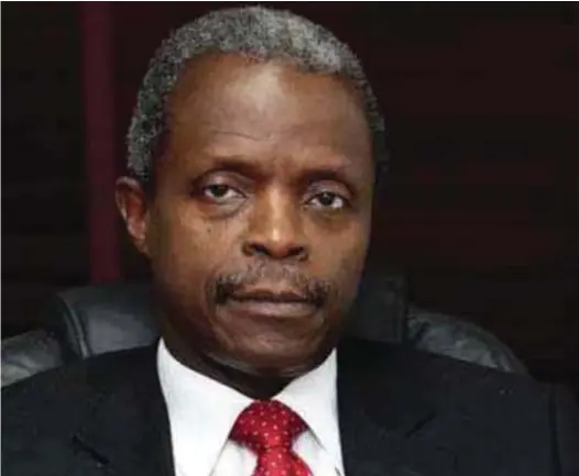  ??  ?? Acting President Yemi Osinbajo