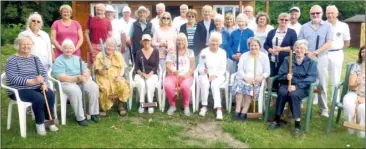  ??  ?? Members of Canterbury & District U3A who took part in a croquet taster session