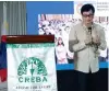  ?? CONTRIBUTE­D PHOTO ?? Department of the Interior and Local Government Secretary Benjamin ‘Benhur’ Abalos Jr. at the recent Chamber of Real Estate and Builders’ Associatio­ns general membership meeting and election.