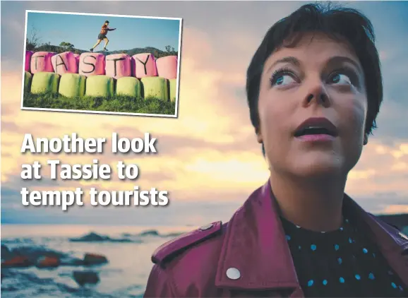  ??  ?? CUTTING THROUGH: Stills from Tourism Tasmania’s new campaign, which continues marketing through storytelli­ng.