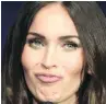  ??  ?? Megan Fox