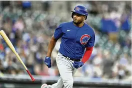  ?? JOSE JUAREZ / AP ?? The signing of infielder Jeimer Candelario to be “an everyday player” has added to the Cincinnati Reds’ glut of infielders, meaning another move or two — possibly a trade of fan favorite Jonathan India — is likely before the season.