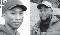  ?? ASSOCIATED PRESS AND HANDOUT PHOTO ?? Pharrell Williams, left, and Donovon Lynch.