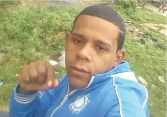  ?? FUENTE EXTERNA ?? Orlando Ant. Adames Flete, se suicidó luego de haber matado a su expareja menor de edad.