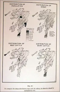  ?? 06_a18ArgyllB­ook02 ?? Things have changed in many respects since these maps were drawn in the late 1950s.