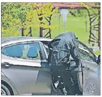  ?? RYAN ROSS/THE GUARDIAN ?? Paul Wilfred Manning covers his face with a jacket as he leaves provincial court in Georgetown on Thursday after a judge found him guilty of five sex offences. Manning will be back in court July 20 for sentencing.