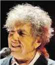  ??  ?? Bob Dylan