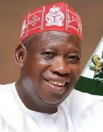  ??  ?? Dr Abdullahi Umar Ganduje