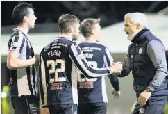  ?? ?? PAISLEY PATTERN Jim Goodwin’s recruitmen­t policy has shown clubs the way to handle new signing rules after Brexit