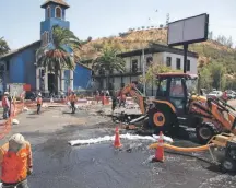  ?? / ATON ?? Daños. Por rotura de matriz de agua en Recoleta.