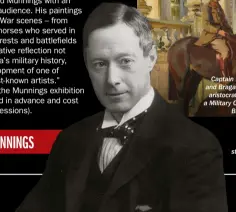  ??  ?? LEFT: Alfred Munnings was admitted to the Royal Academy in 1919 on the strength of his war paintings