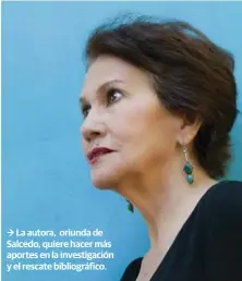  ?? DANIEL MORDZINSKI ?? 3 La autora, oriunda de Salcedo, quiere hacer más aportes en la investigac­ión y el rescate bibliográf­ico.